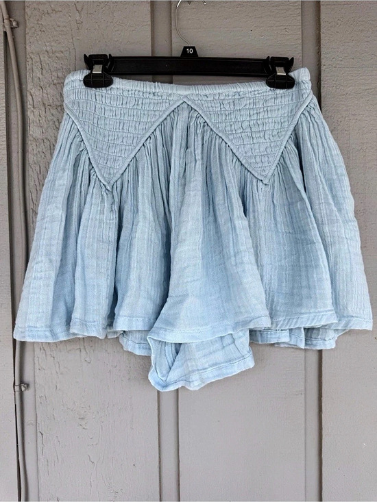Free People Dresses & Skirts - Free People Mini Skirt in Blue Size Medium